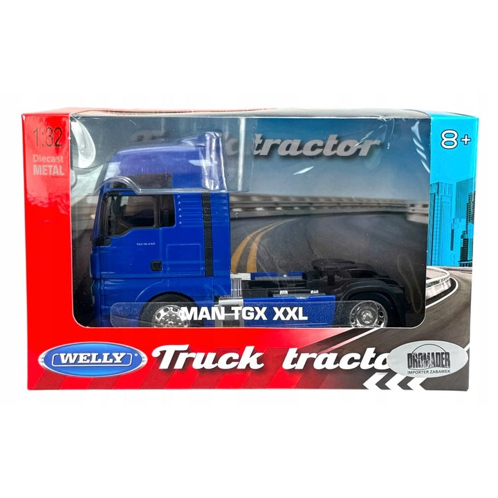 Camion Cap Tractor Man TGX XXL albastru - 1/32 Welly