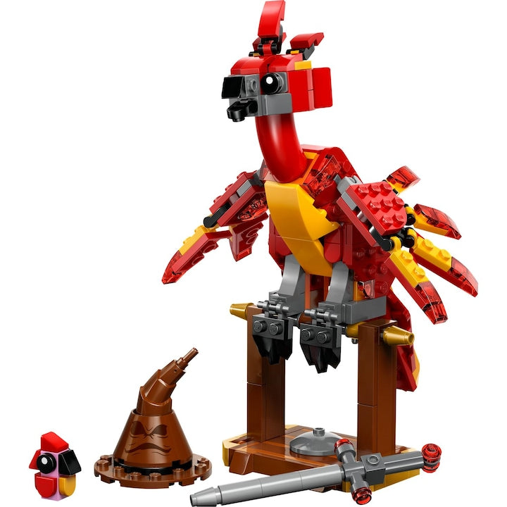 LEGO Harry Potter 76448 - Fawkes: Phoenixul lui Dumbledore (299 piese)