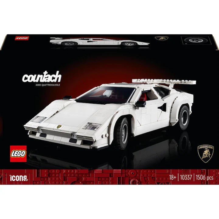 LEGO Icons 10337 - Lamborghini Countach 5000 Quattrovalvole (1506 piese)