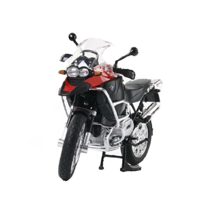 Motocicleta BMW R1200 GS rosie - 1/9 Rastar