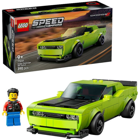 LEGO Speed Champions 77237 - Masina sport Dodge Challenger SRT Hellcat (390 piese)