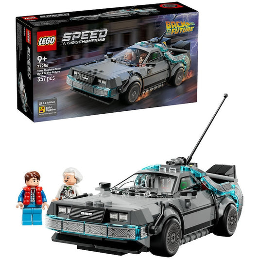 LEGO Speed Champions 77256 - Masina timpului din inapoi in viitor (357 piese)