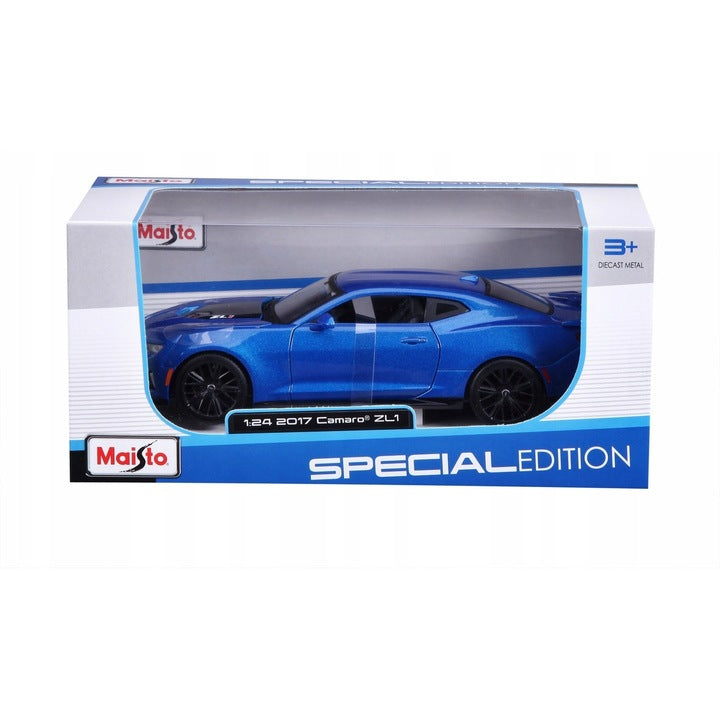 Chevrolet Camaro ZL1 2017 albastru - 1/24 Maisto