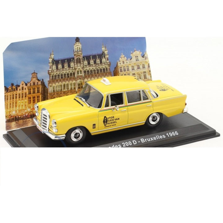 Mercedes 200 D Bruxelles 1966 - 1/43 Altaya