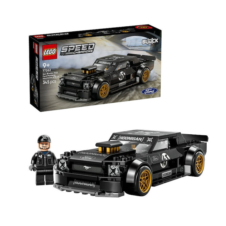 LEGO Speed Champions 77262 - Ford Mustang Hoonicorn V1 al lui Ken Block (345 piese)