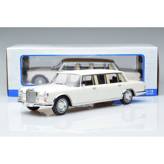 Mercedes-Benz S600 Pullman W100 alb - 1/18 Model Car Group