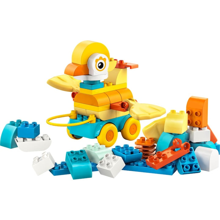 LEGO DUPLO 10448- Animale pe roti 3 in 1 (58 piese)