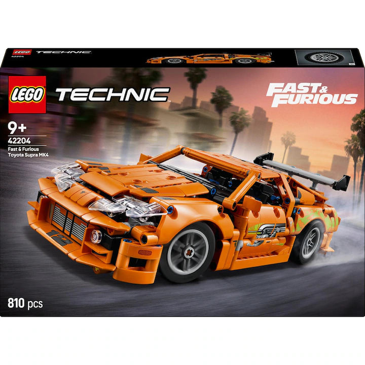 LEGO Technic 42204 - Fast and Furious Toyota Supra MK4 (810 piese)