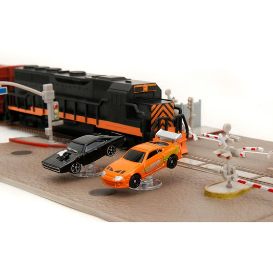 Macheta diorama Fast & Furious - Cursa finala
