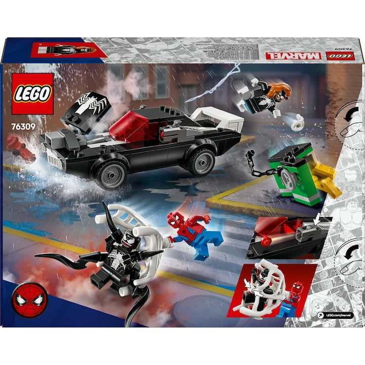 LEGO Marvel 76309 - Omul Paianjen vs. Masina fortoasa a lui Venom (254 piese)
