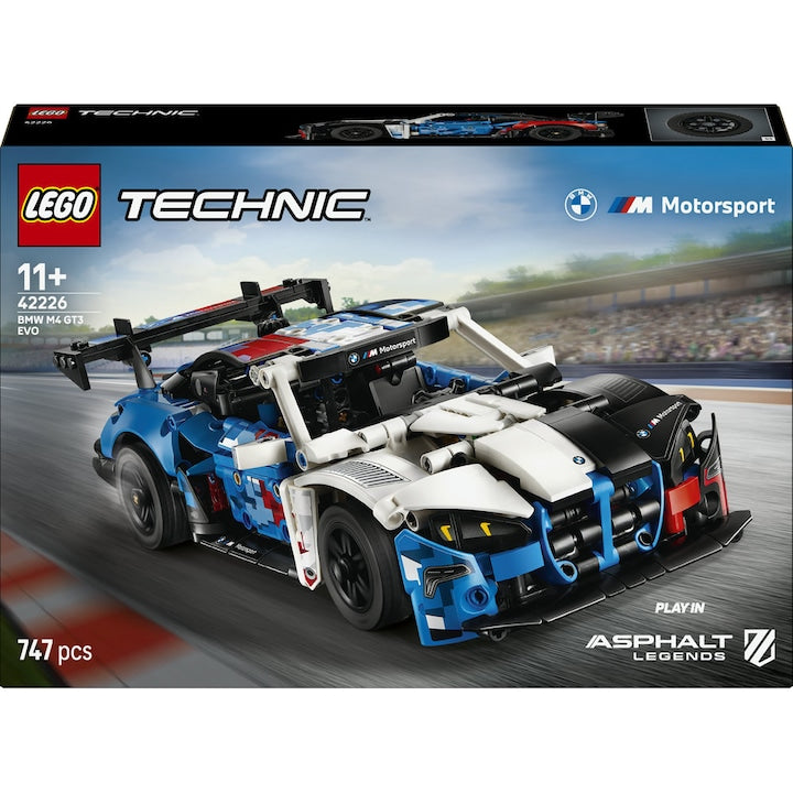 LEGO Technic 42226 -  Masina de curse BMW M4 GT3 EVO (747 piese)
