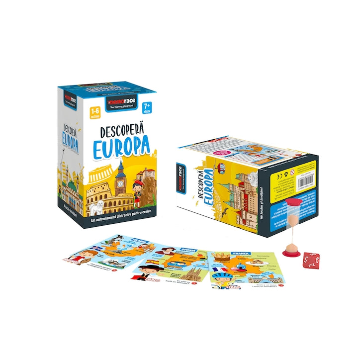 Joc educativ Memorace - Descopera Europa