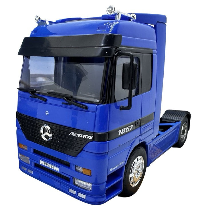 Camion Cap Tractor Mercedes-Benz Actros 1857 albastru - 1/32 Welly