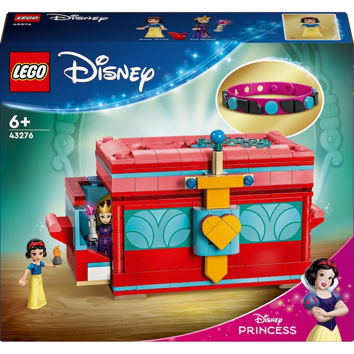 LEGO Disney Princess 43276 - Cutia cu bijuterii a Albei ca Zapada (358 piese)