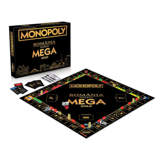 Monopoly - ROMANIA , Editia Mega Gold