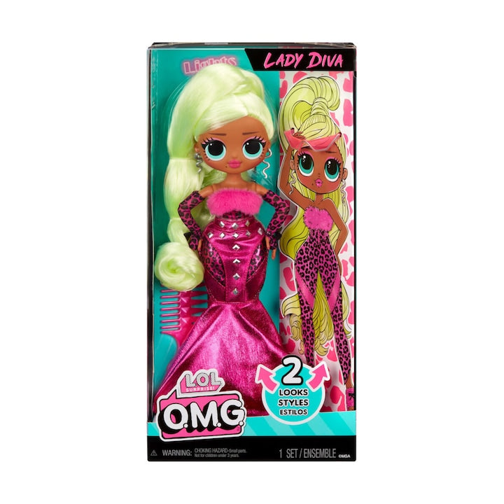 Papusa LOL OMG - Lady Diva 25cm