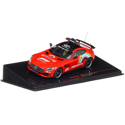 Mercedes-Benz AMG GT-R Safety Car 2020 rosu/curcubeu - 1/43 Ixo Models