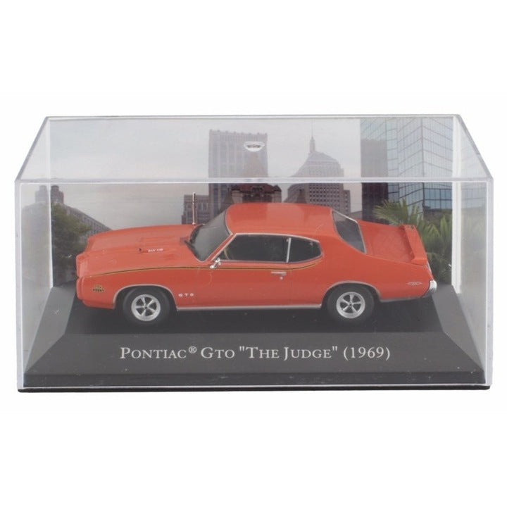 Pontiac GTO The Judge 1969 cu vitrina plexiglass - 1/43 Altaya