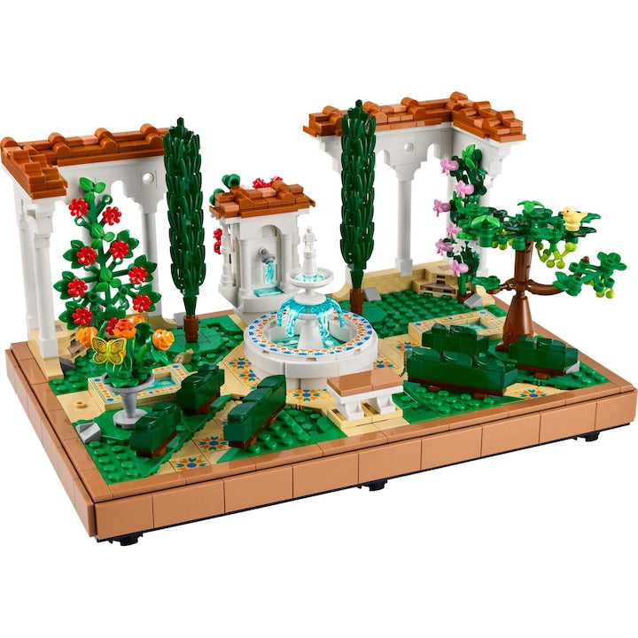 LEGO Icons 10359 - Gradina cu fantana (1302 piese)