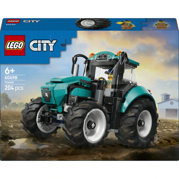 LEGO City 60498 - Tractor agricol (204 piese)