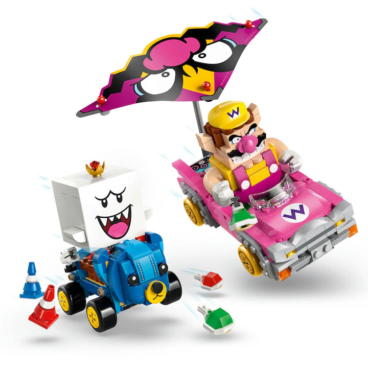 LEGO Super Mario 72038 - Mario Kart – Wario si King Boo (512 piese)