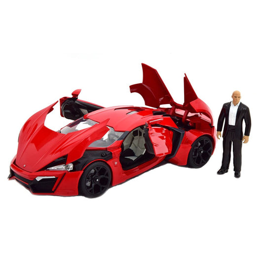 Lykan Hypersport cu lumini si figurina DOM - 1/18 Jada
