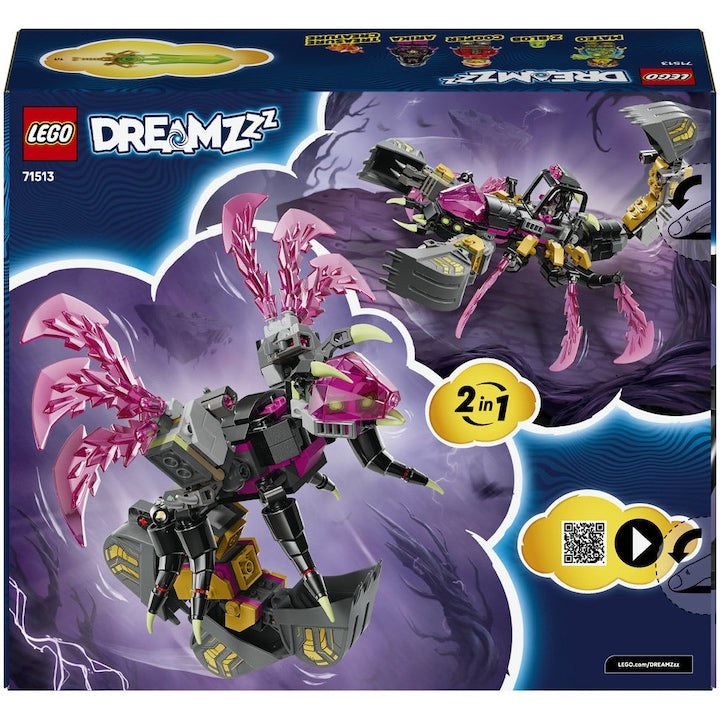 LEGO DREAMZzz 71513 - Excavator scorpion de cosmar (505 piese)