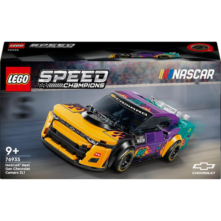 LEGO Speed Champions 76935 - NASCAR® Next Gen Chevrolet Camaro ZL1 (328 piese)