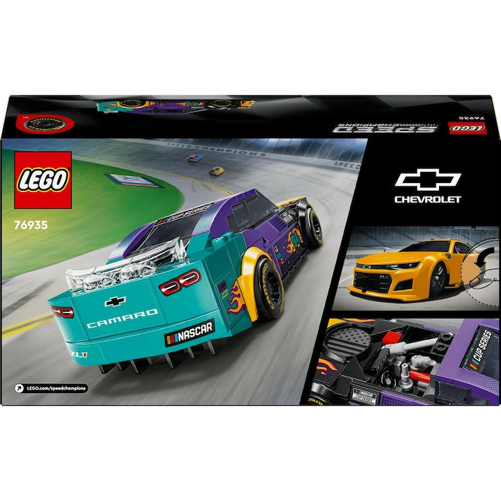LEGO Speed Champions 76935 - NASCAR® Next Gen Chevrolet Camaro ZL1 (328 piese)