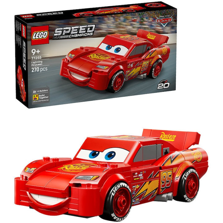 LEGO Speed Champions 77255 -  Fulger McQueen (270 piese)