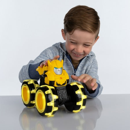 Masinuta John Deere - Bumblebee, roti iluminate