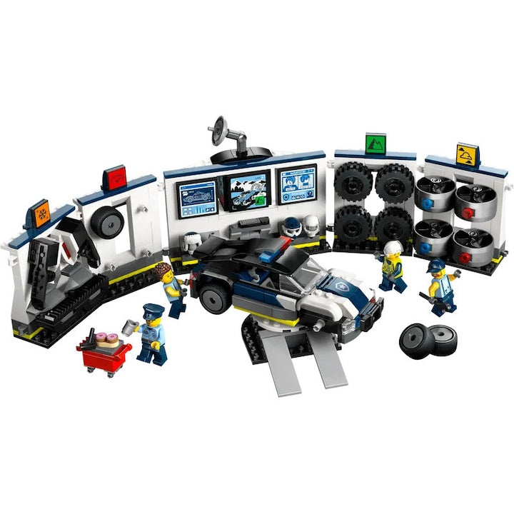 Lego City 60457 - Garaj personalizat pentru masini de politie (489 piese)