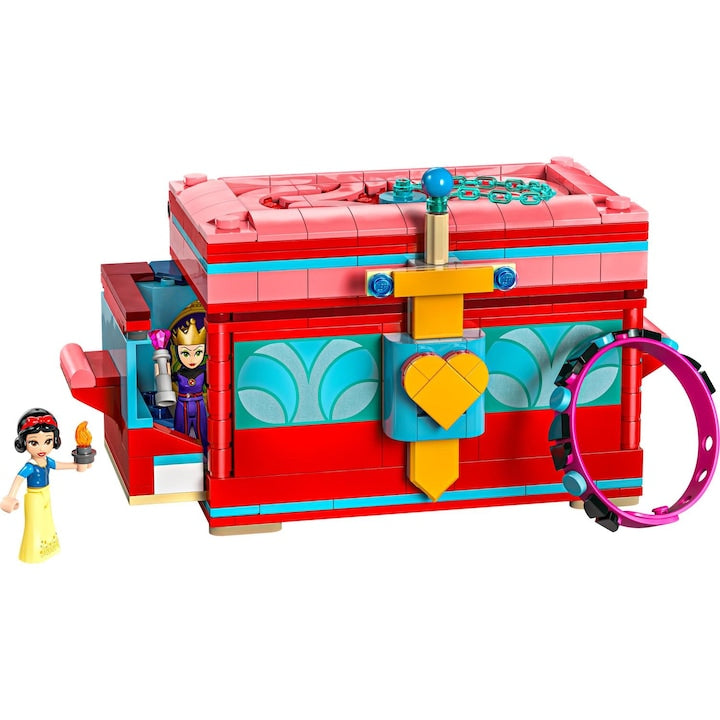 LEGO Disney Princess 43276 - Cutia cu bijuterii a Albei ca Zapada (358 piese)