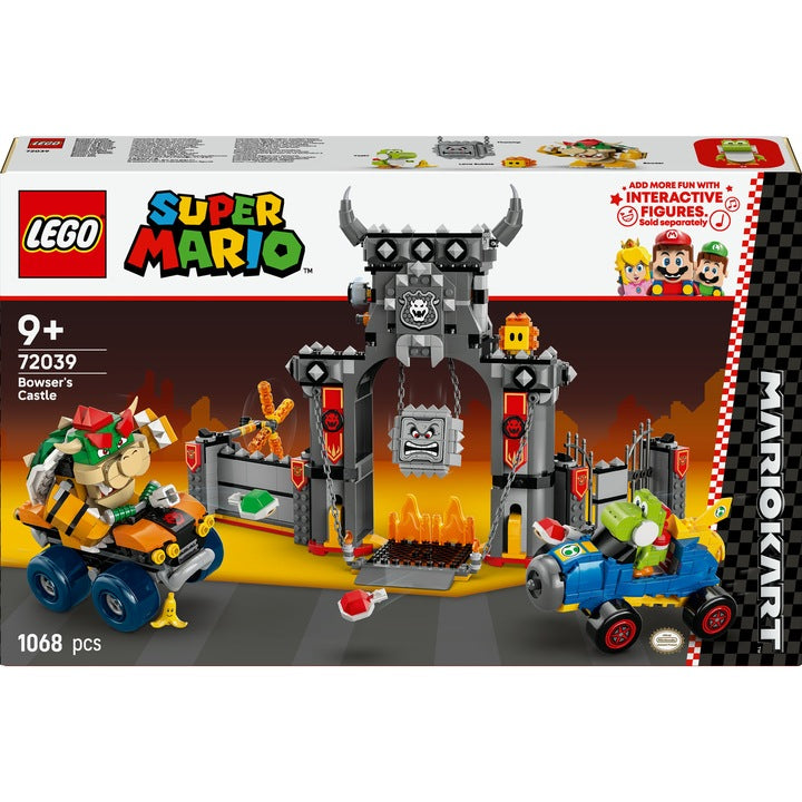 LEGO Super Mario 72039 - Mario Kart – Castelul lui Bowser (1068 piese)