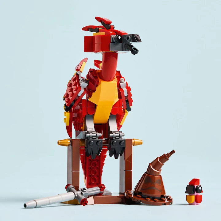 LEGO Harry Potter 76448 - Fawkes: Phoenixul lui Dumbledore (299 piese)