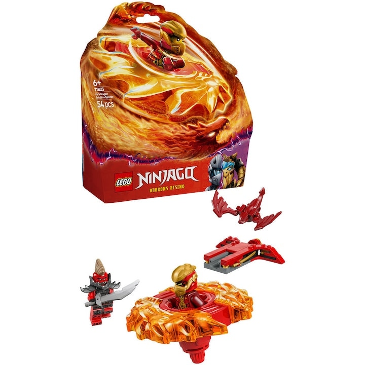 LEGO Ninjago 71823 - Dragonul Spinjitzu rotitor al lui Kai (54 piese)