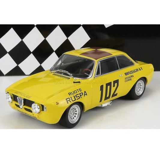Macheta Alfa Romeo GTA Maurizio Zanetti / Renzo Ruspa - Targa Florio 1971 1/300pcs #102 - 1/18 Minichamps