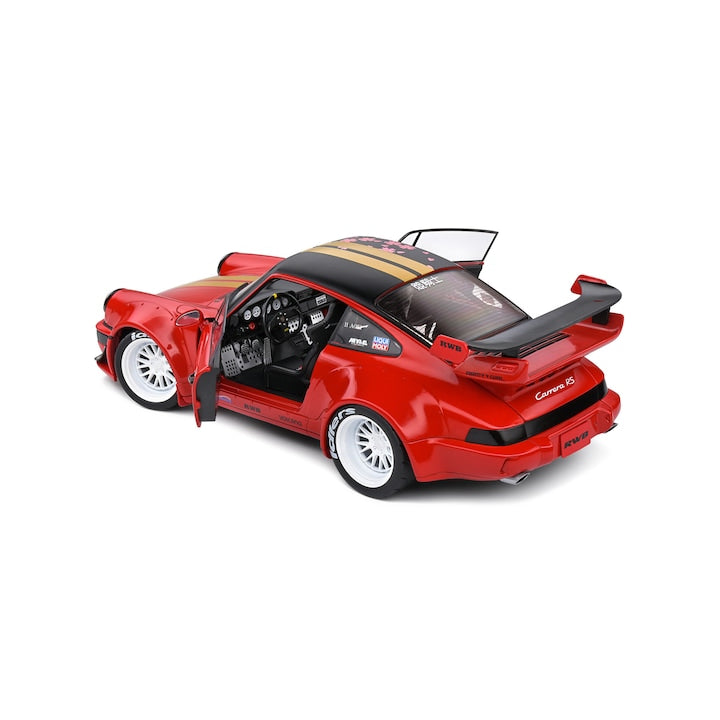Porsche RWB 911/964 red Sakura 2021 - 1/18 Solido
