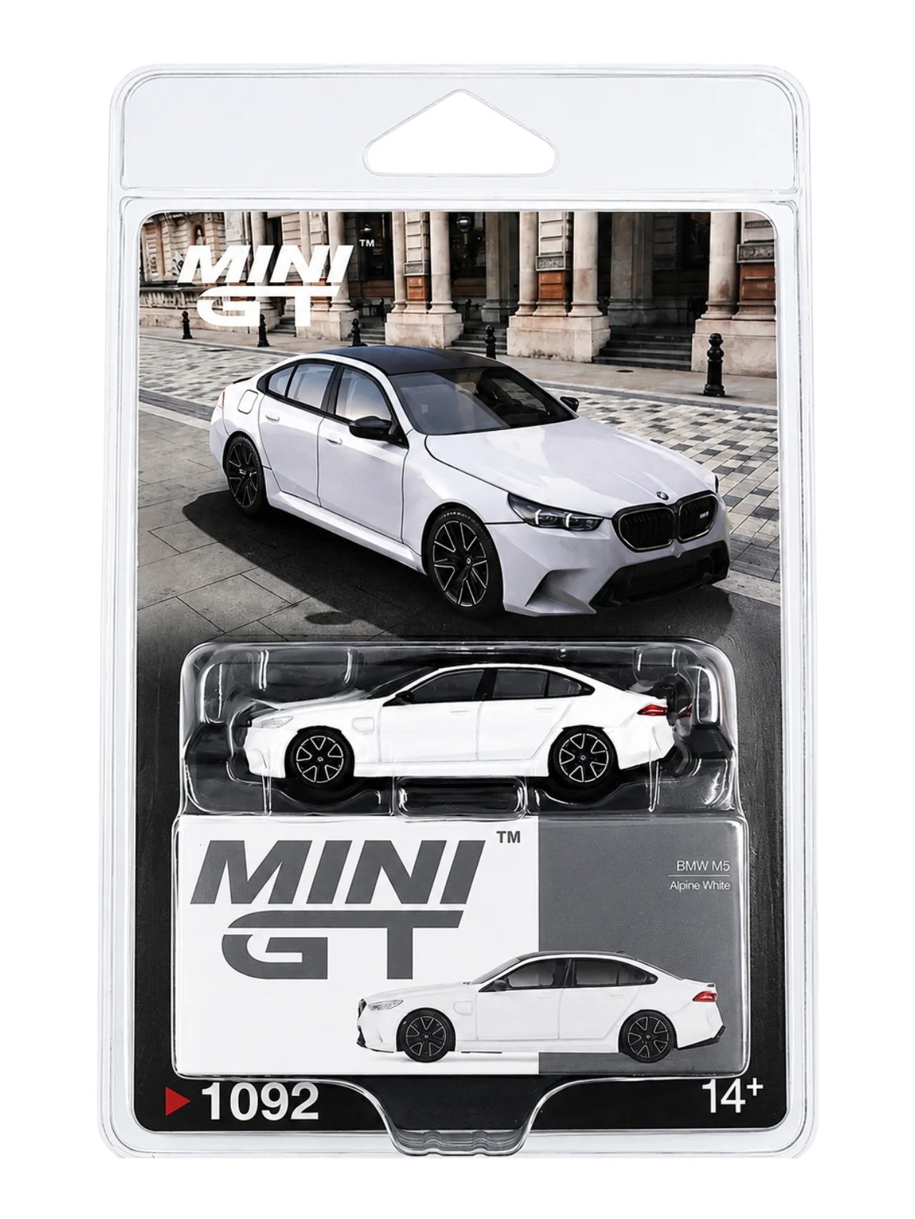 BMW M5 alpine white - 1/64 Mini GT