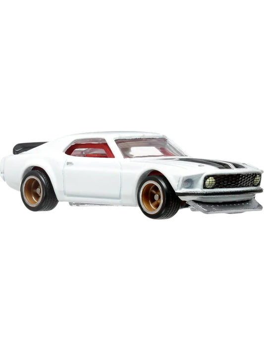 Masinuta metalica Ford Mustang Boss 302 1969 - 1/64 HW Premium