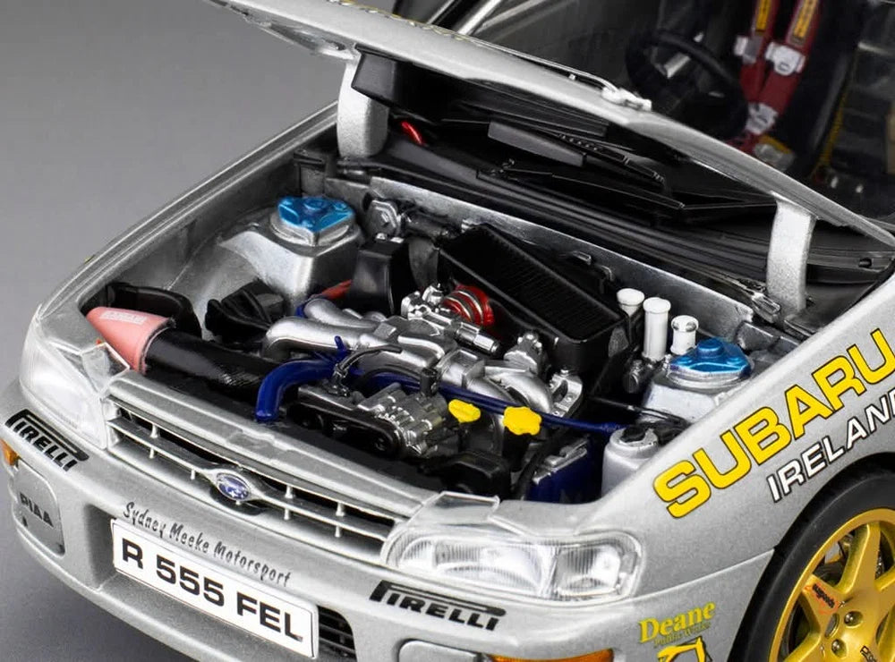 Subaru Impreza 555 #2 B.Fisher / R.Kennedy Winner AA Circuit of Ireland 1999 1/999pcs - 1/18 Sun Star
