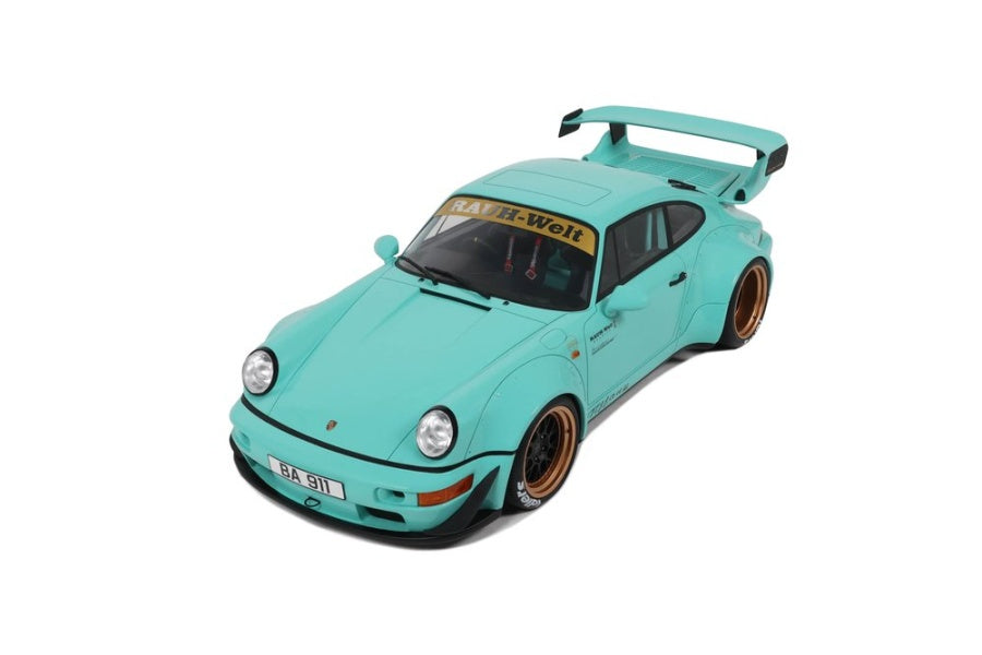 Porsche 911 RWB Rauh-Welt 2020 Tiffany blue - 1/12 GT-Spirit
