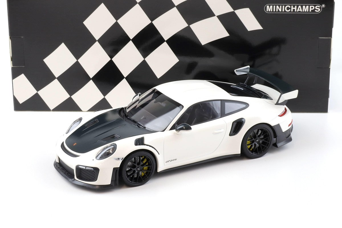 Porsche 911 GT2 RS 2018 alb  1/504 pcs - 1/18 Minichamps