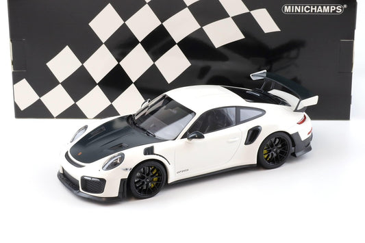 Porsche 911 GT2 RS 2018 alb  1/504 pcs - 1/18 Minichamps