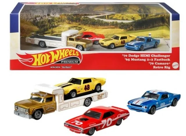 Set 4 Machete Real Riders - 1/64 Hot Wheels Premium