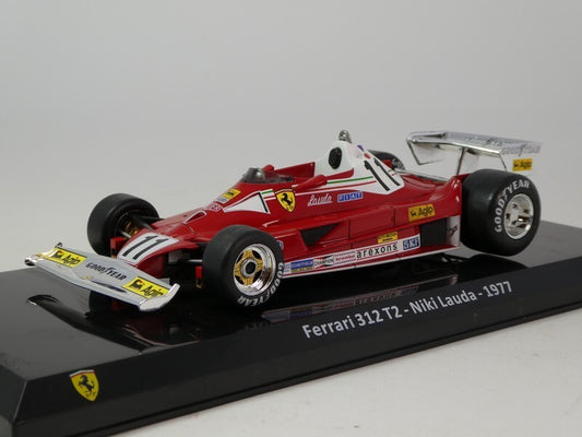 Formula 1 Ferrari 312 T2 - Niki Lauda 1977 #11 cu vitrina plexiglass - 1/24 Premium Collectibles