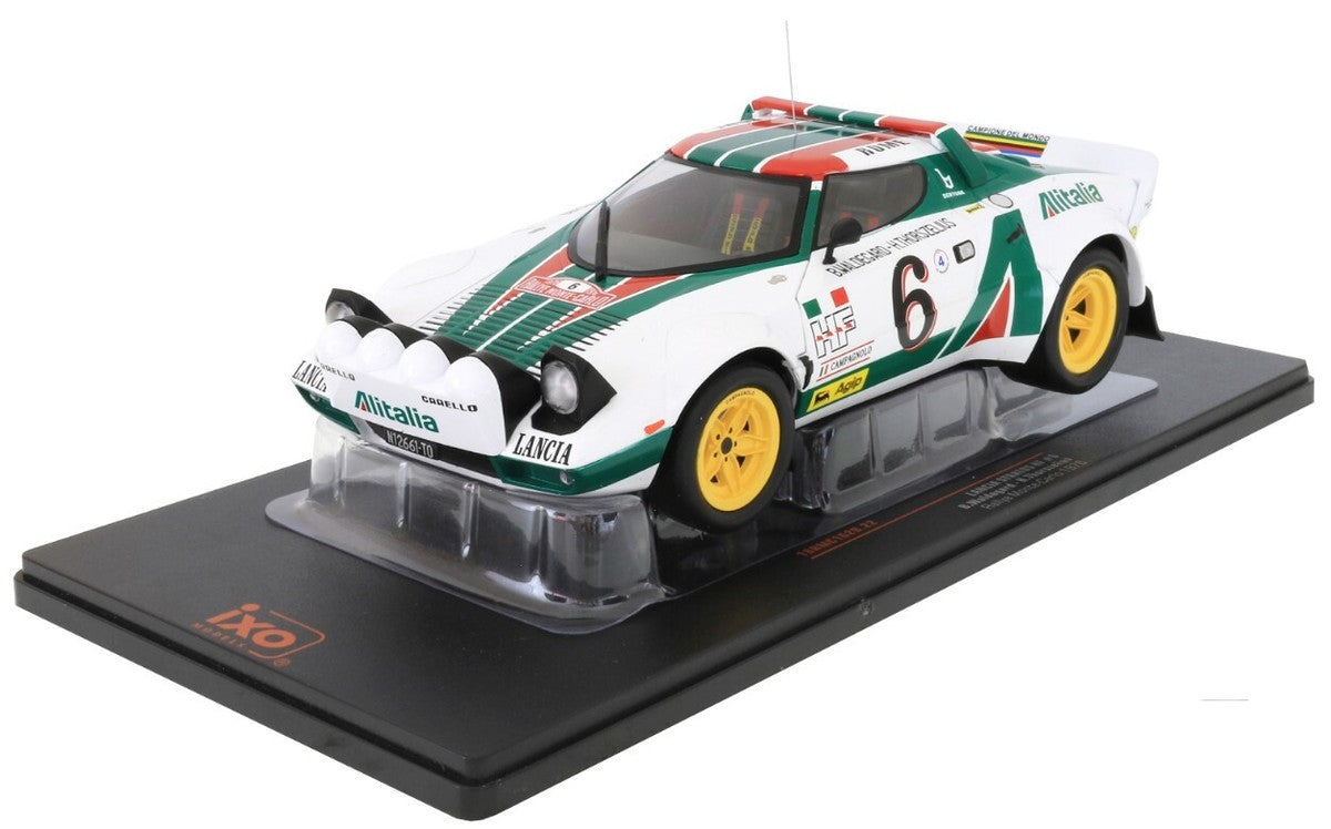 Lancia Stratos HF #6 Rallye Monte-Carlo 1976 - 1/18 Ixo Models
