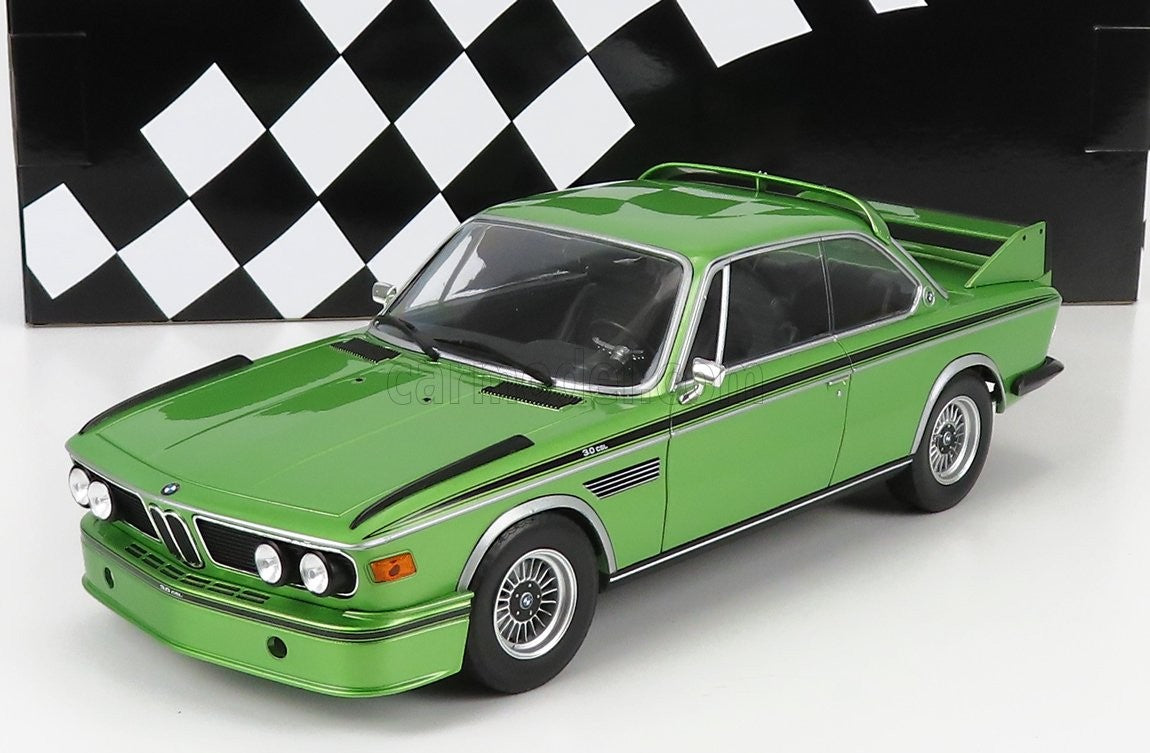 BMW 3.0 Csl 1973 verde 1/450 piese - 1/18 Minichamps