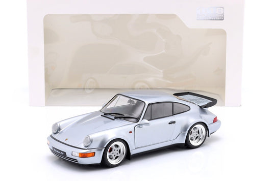 Porsche 911 3.8 RS polar silver 1990 - 1/18 Solido