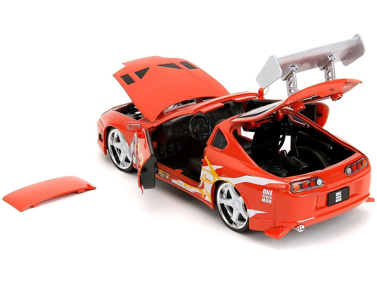 Toyota Supra 1995 si figurina One Punch Man - 1/24 Jada
